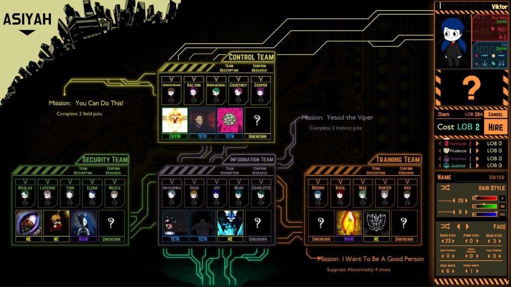 脑叶公司怪物管理模拟/Lobotomy Corporation | Monster Management Simulation,Build.7641517|容量5.55GB|官方简体中文|支持键盘.鼠标
